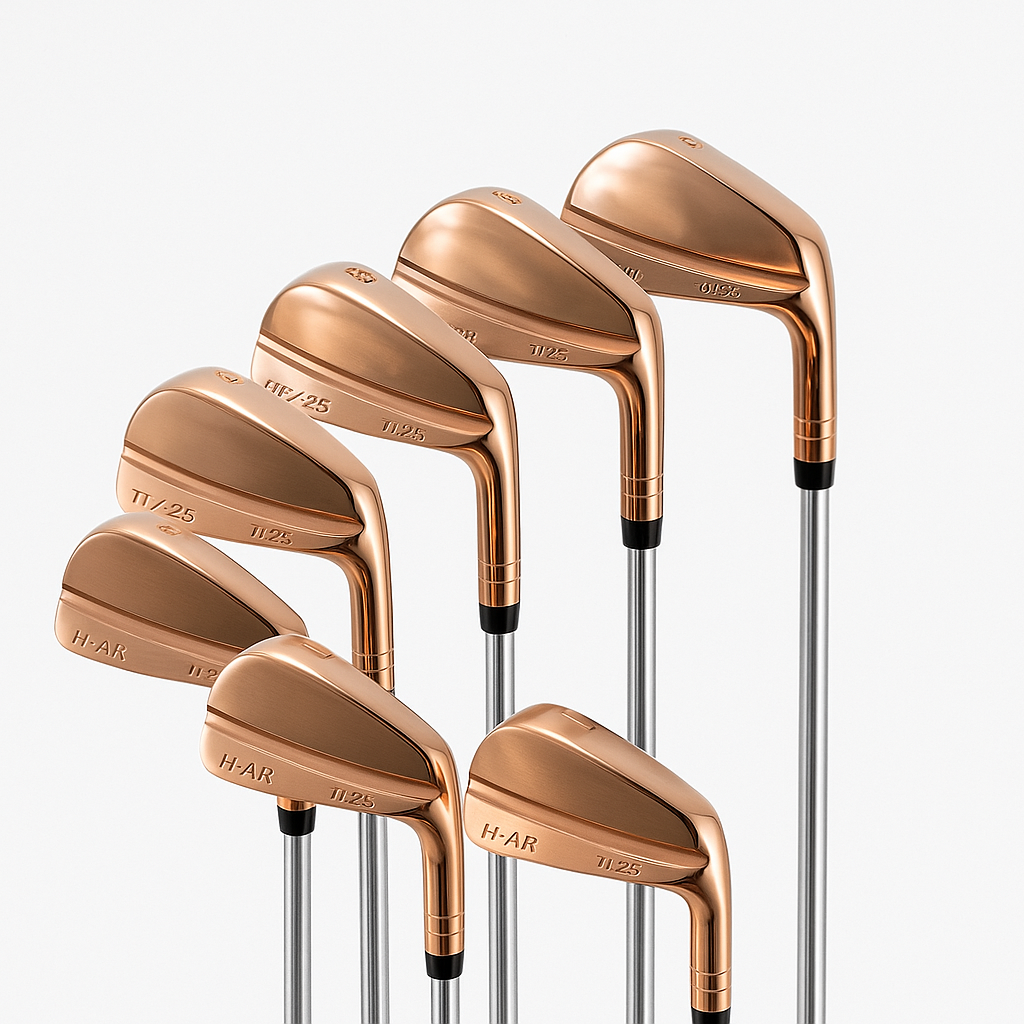 Aurelius Rose Gold Forged Precision Iron Set